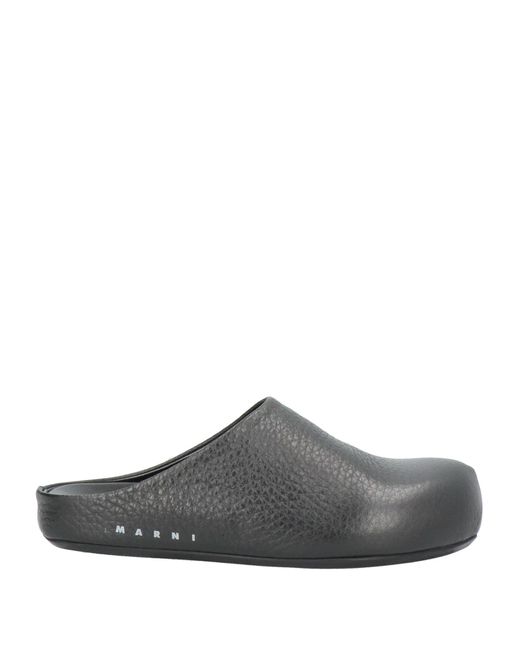 Marni Gray Mules & Clogs
