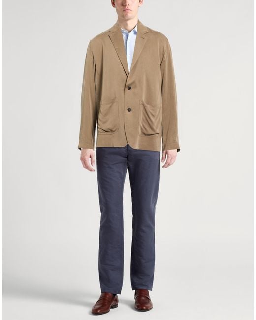 LE17SEPTEMBRE Natural Blazer Modal, Cupro for men