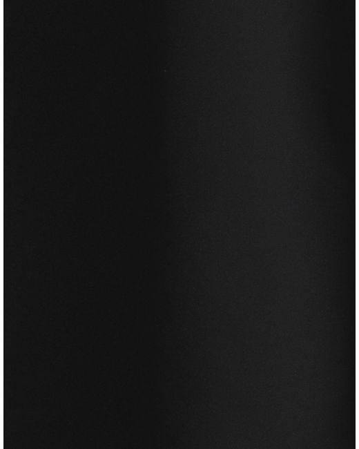 Sportmax Black Midi Dress Polyester, Polyamide, Elastane