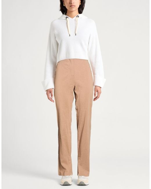 Alysi Natural Pants Linen, Lyocell, Elastane