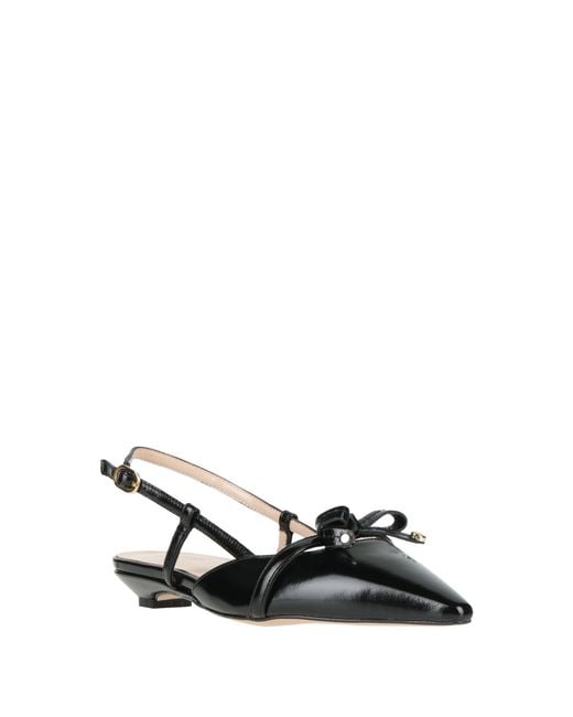 Ovyè Black Ballet Flats