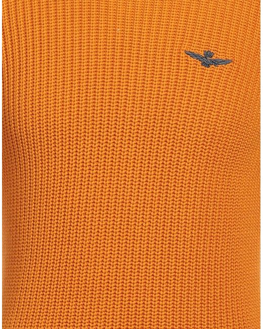 Pullover Aeronautica Militare pour homme en coloris Orange