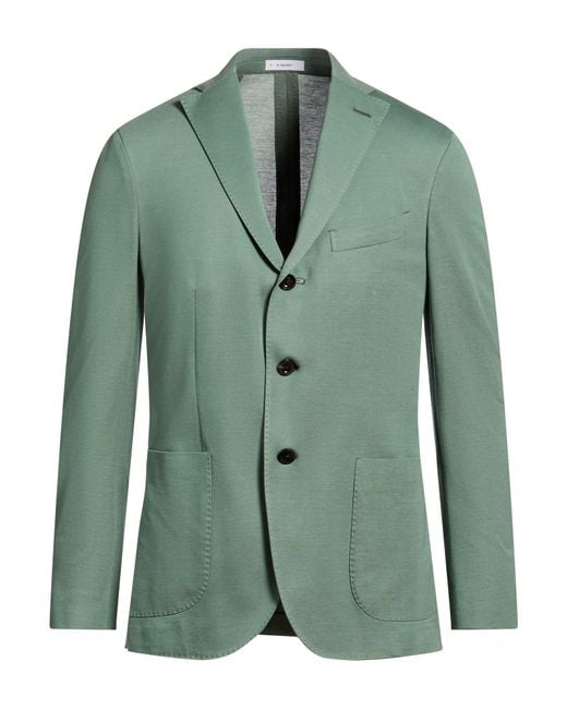Boglioli Green Blazer for men