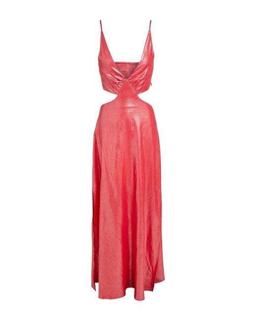 ViCOLO Red Maxi Dress