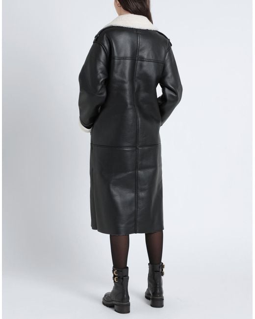 Manteau long ONLY en coloris Black