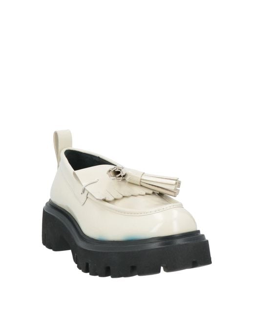 MSGM Natural Loafers