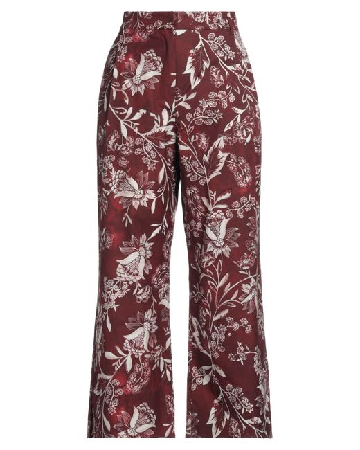 Max Mara Red Trouser
