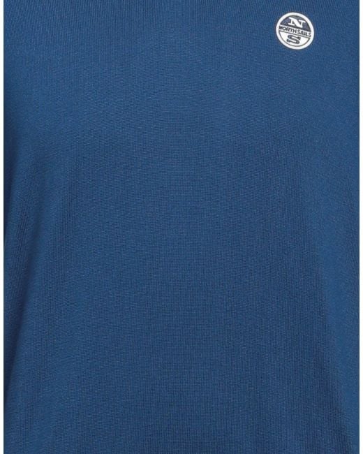 North Sails Blue Sweater for men
