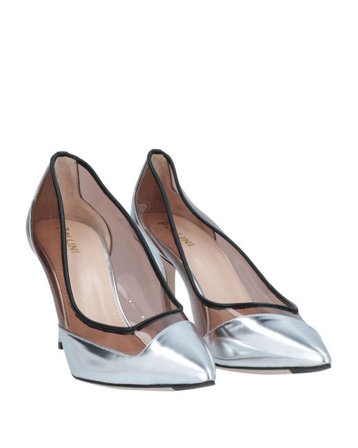 Pollini White Pumps