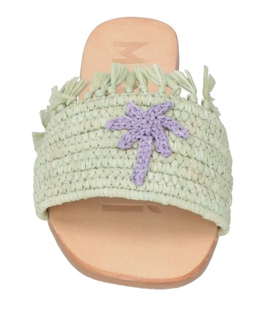 Manebí White Sandals