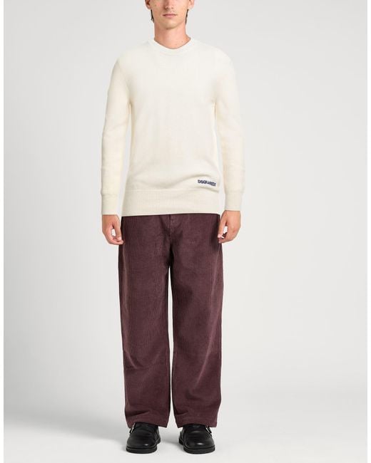 DSquared² White Jumper for men