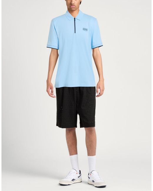 Duvetica Blue Polo Shirt for men