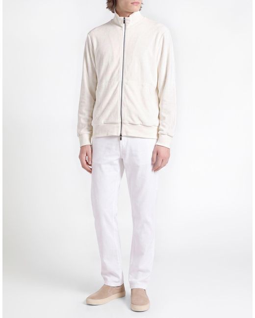 Sudadera Canali de hombre de color White