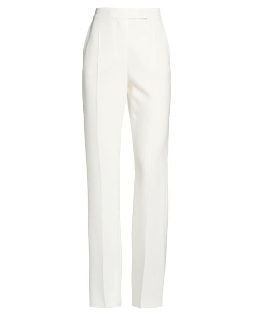 Max Mara White Pants