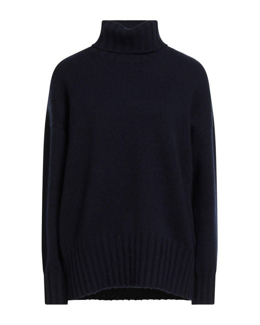 Alpha Studio Blue Turtleneck