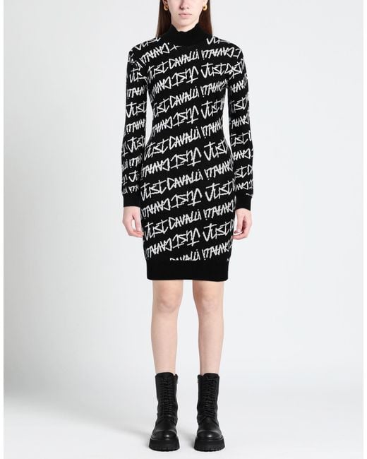 Just Cavalli Black Mini Dress