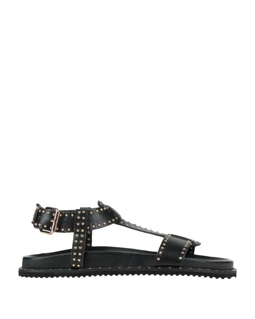 Ovyè Black Sandals