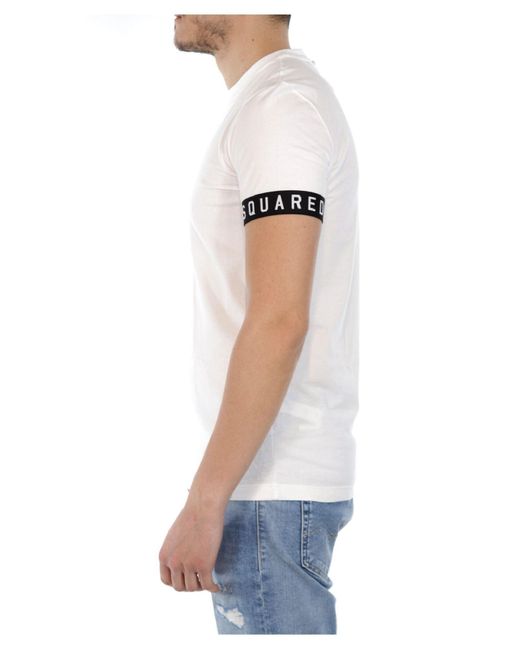 Camiseta DSquared² de hombre de color White