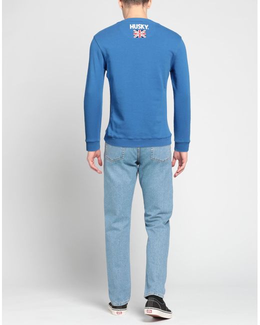 Husky Blue Sweatshirt for men