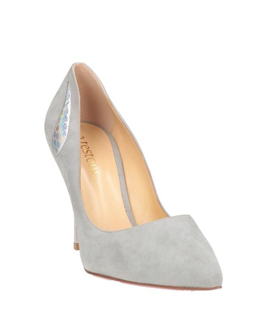Testoni White Pumps
