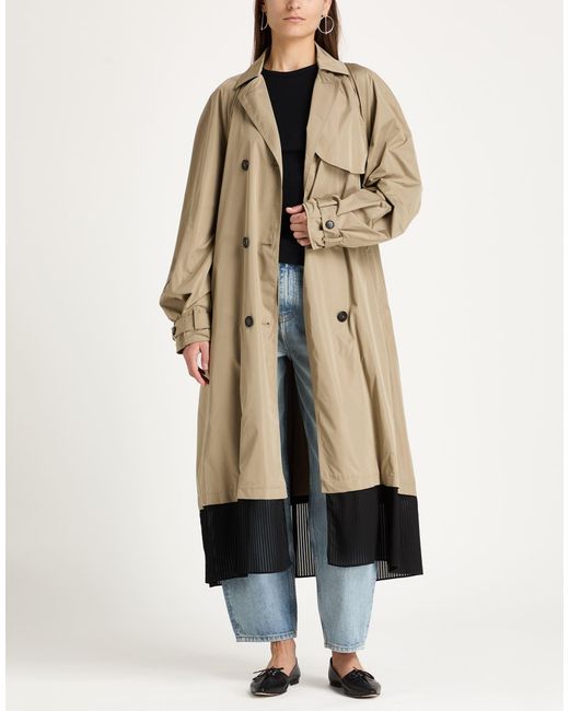 Maje Natural Overcoat & Trench Coat