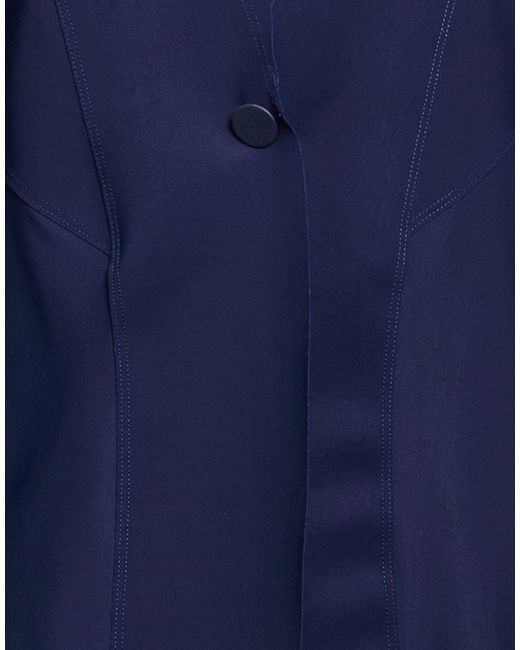 High Blue Jacket Polyamide, Elastane