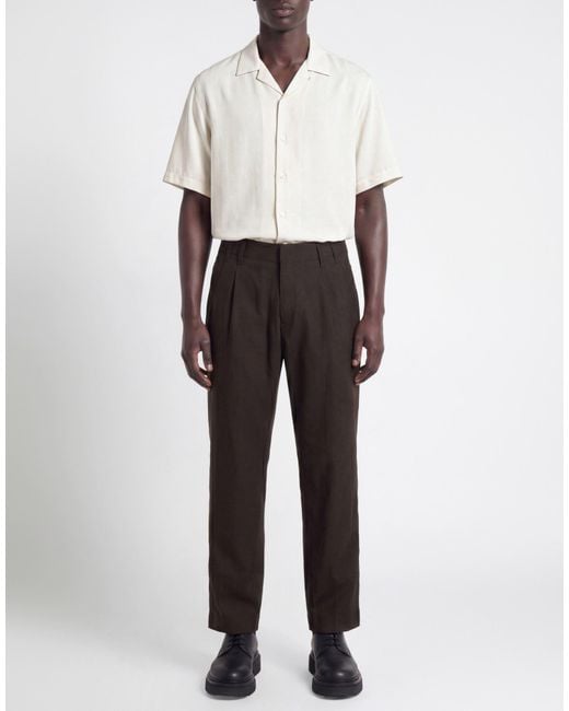 Officina 36 Black Trouser for men