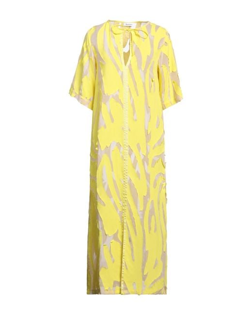 Rodebjer Yellow Maxi Dress
