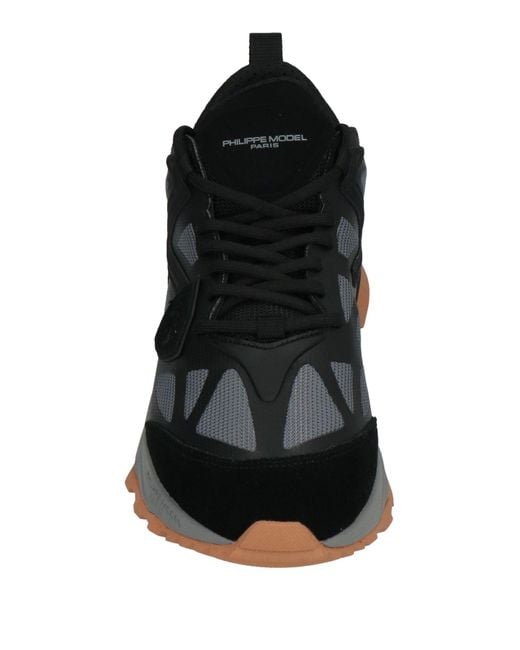Philippe Model Black Sneakers for men