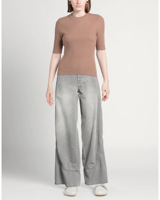 ERMANNO FIRENZE Gray Jeans Cotton