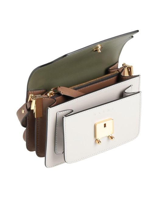 Marni Green Cross-Body Bag Cow Leather