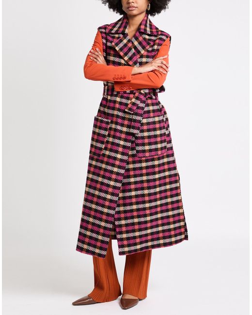Abrigo Shirtaporter de color Red