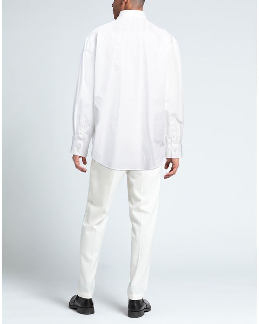 Camisa MSGM de hombre de color White