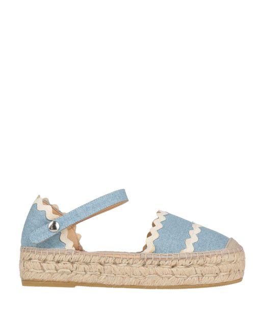 MyChalom Blue Espadrilles