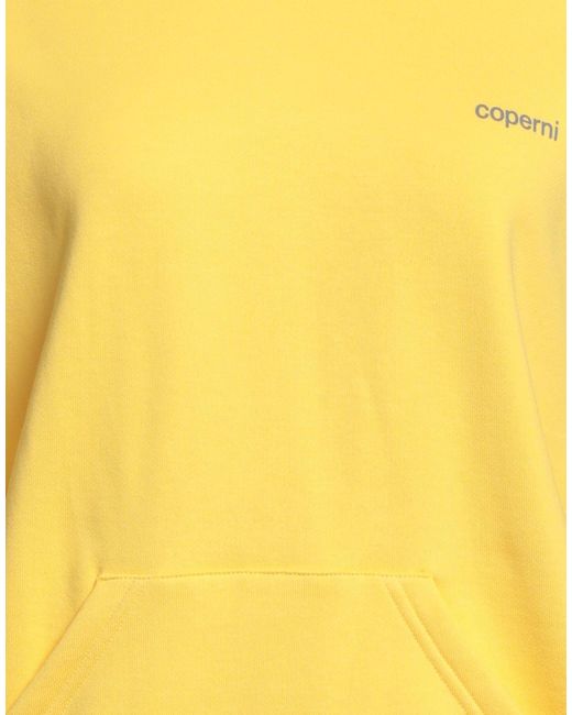 Coperni Yellow Sweatshirt Cotton, Polyester