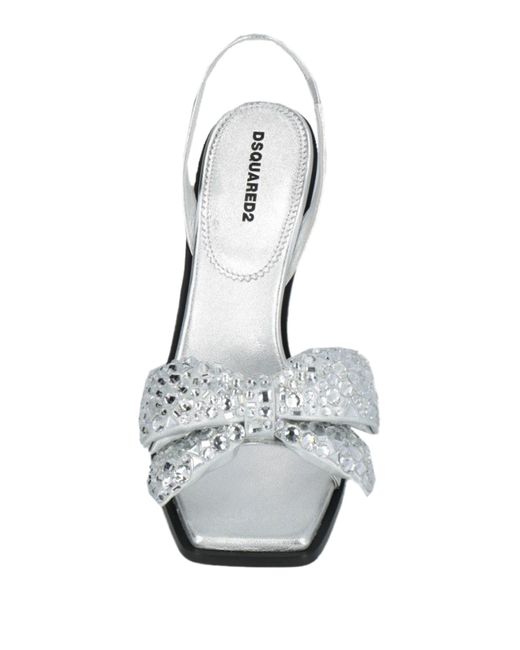 DSquared² White Sandals