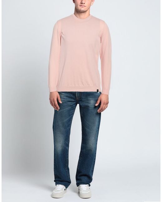 Fay Pink Sweater for men