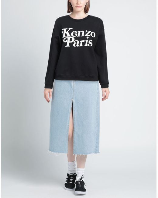 KENZO Black Sweatshirt Cotton
