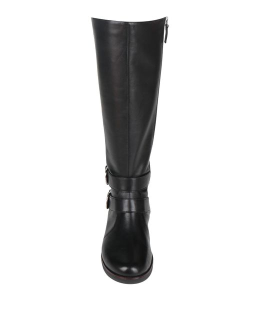 Fitflop Black Boot Leather