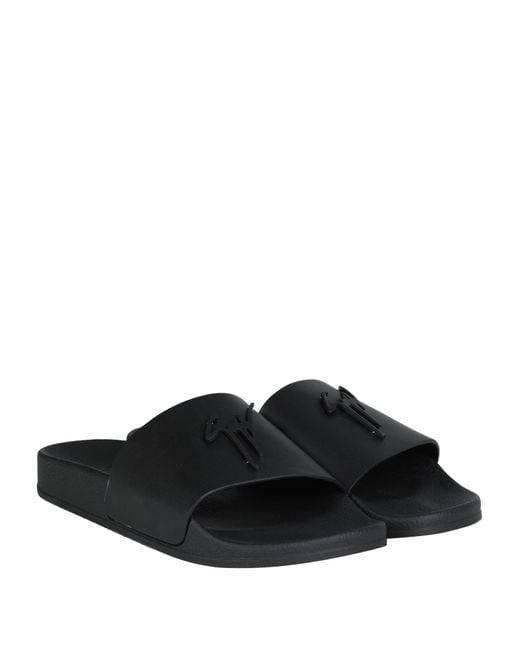 Giuseppe Zanotti Black Sandals for men