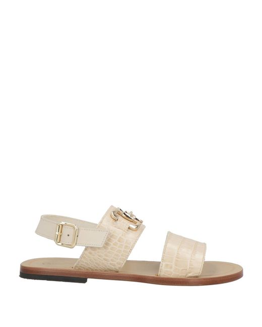 MICH SIMON White Sandals Leather for men
