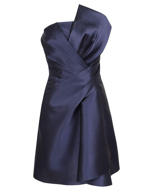 Alberta Ferretti Blue Midi-Kleid