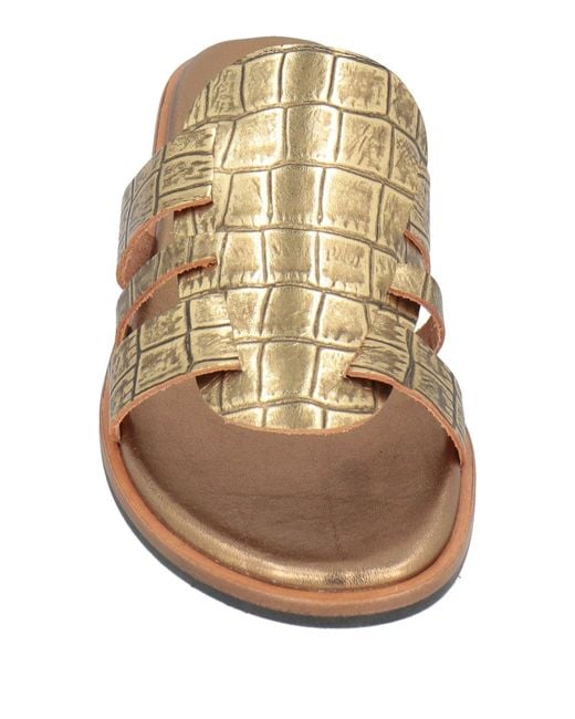 Frau White Sandals Leather