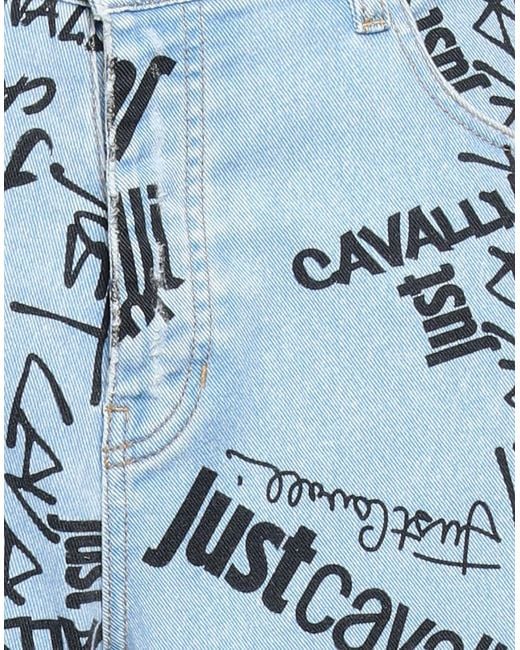 Just Cavalli Jeansshorts in Blue für Herren