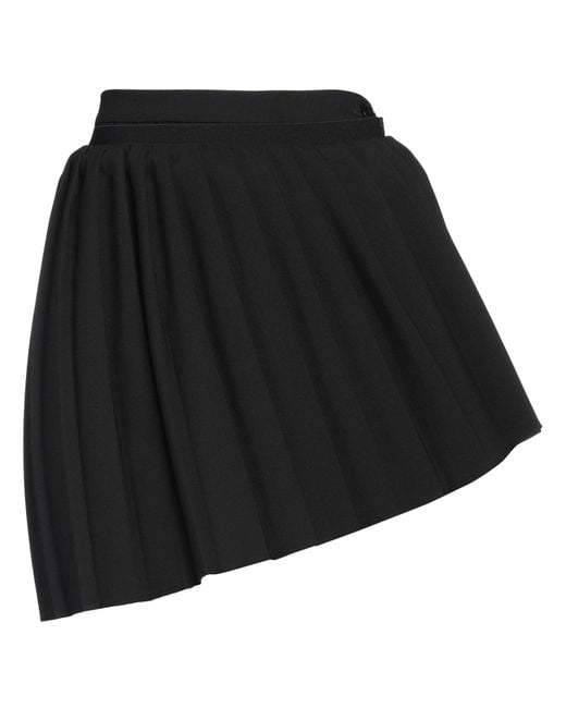 MM6 by Maison Martin Margiela Black Mini Skirt