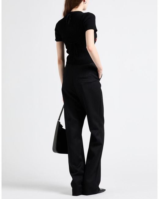 Loewe Black Pants Wool