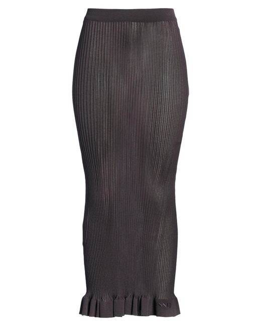 Sunnei Gray Maxi Skirt