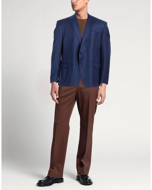 DIGEL Blue Blazer Virgin Wool, Elastane for men