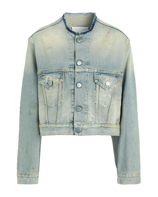 Maison Margiela Blue Denim Outerwear