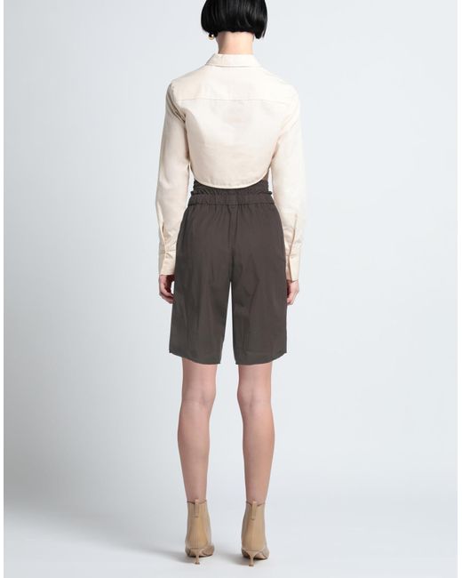 N°21 Gray Shorts & Bermuda Shorts